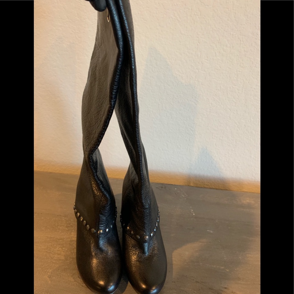 BCBGeneration Walla Tall Wedge Boots